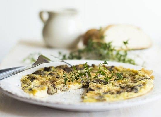 Pilz Omelette
